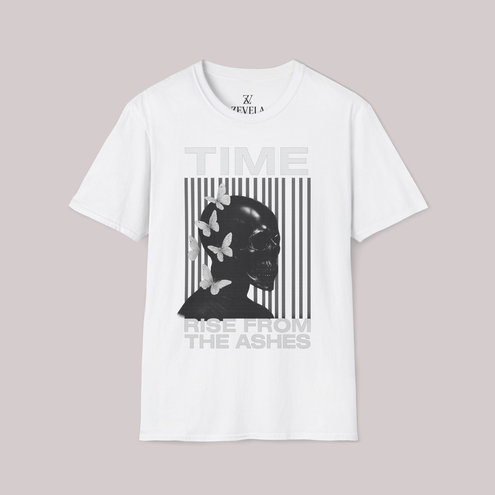 Rise From The Ashes Black and White T