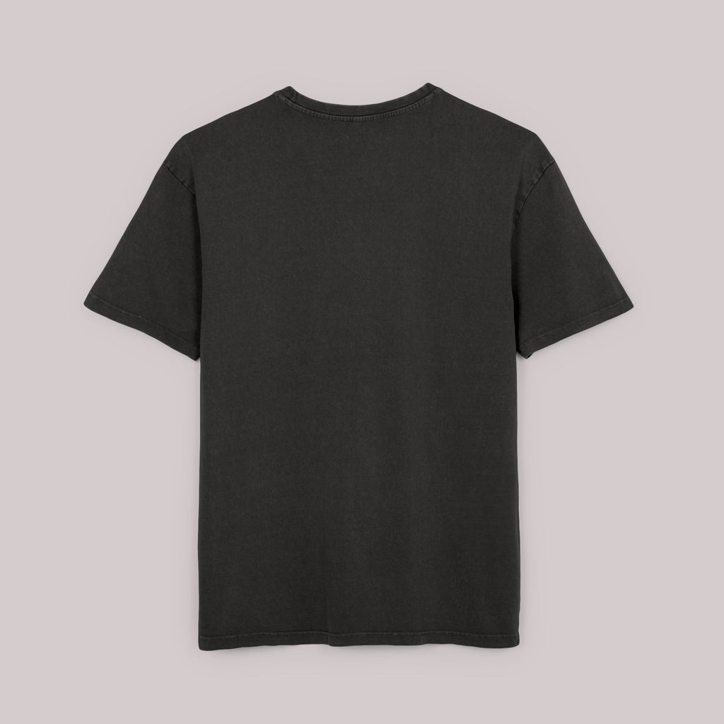 Protect Your Vibe - Acid Wash Black Tee