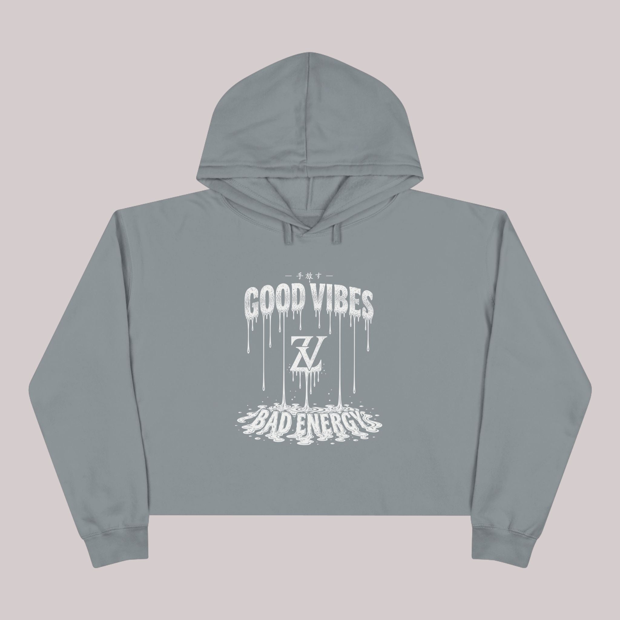 Good Vibes - Crop Hoodie