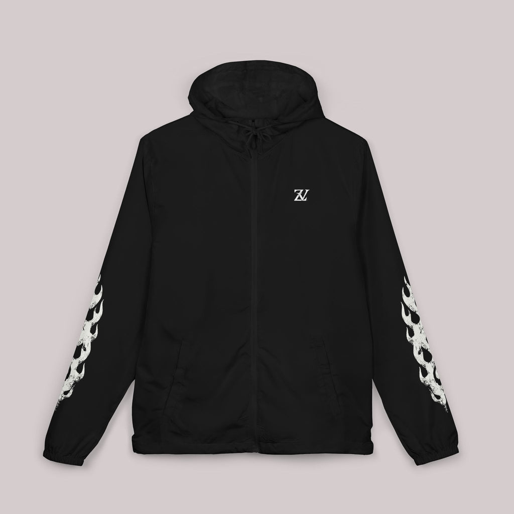 Bad Energy Stay Far Away Waterproof Wind Breaker (Unisex)