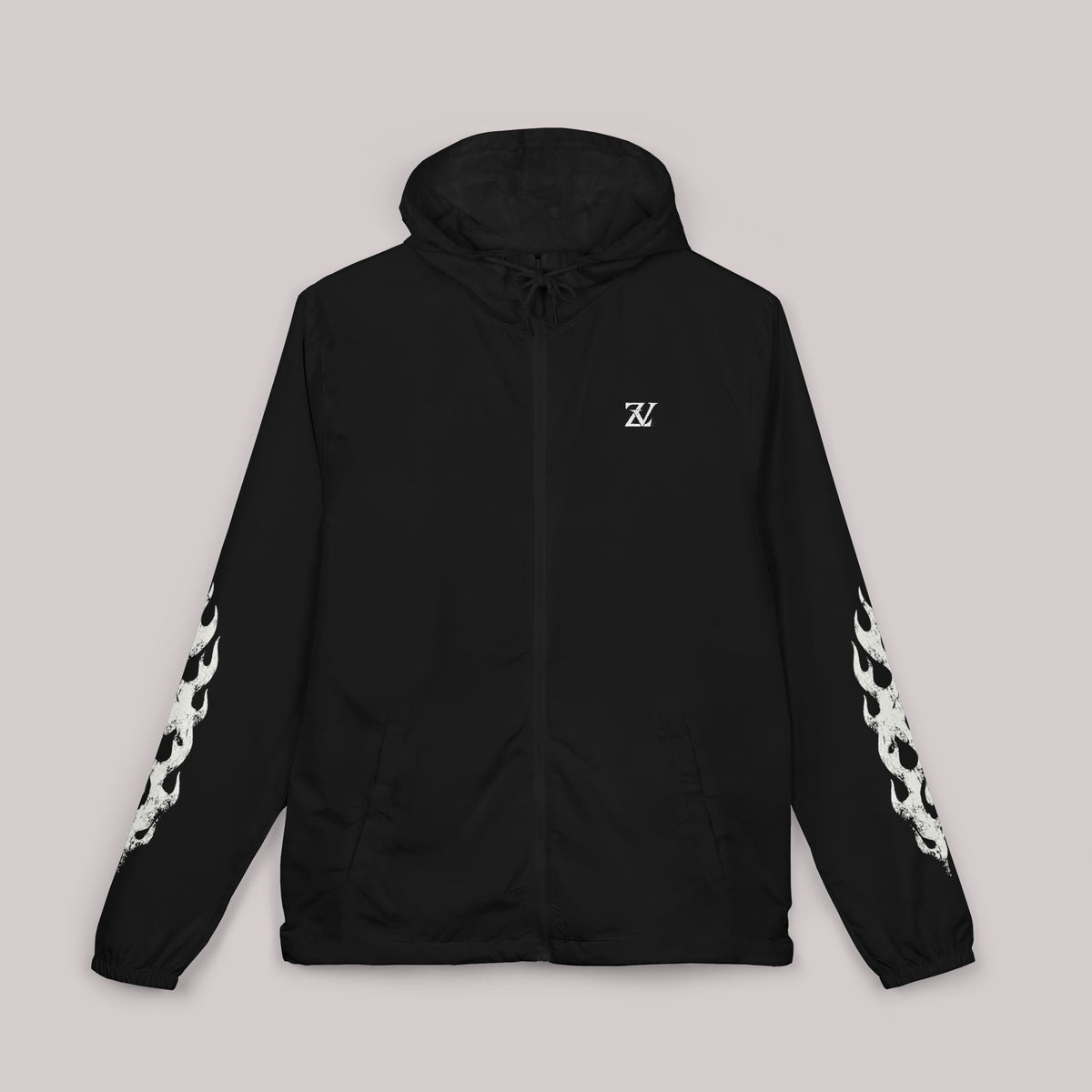 Bad Energy Stay Far Away Waterproof Wind Breaker (Unisex)