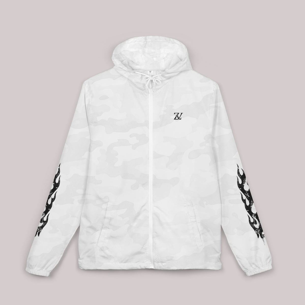 Bad Energy Stay Far Away Waterproof Wind Breaker (Unisex)