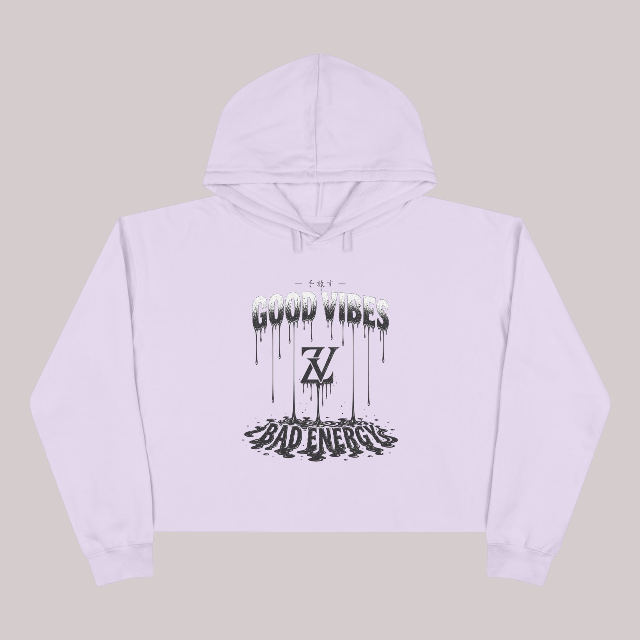 Good Vibes - Crop Hoodie