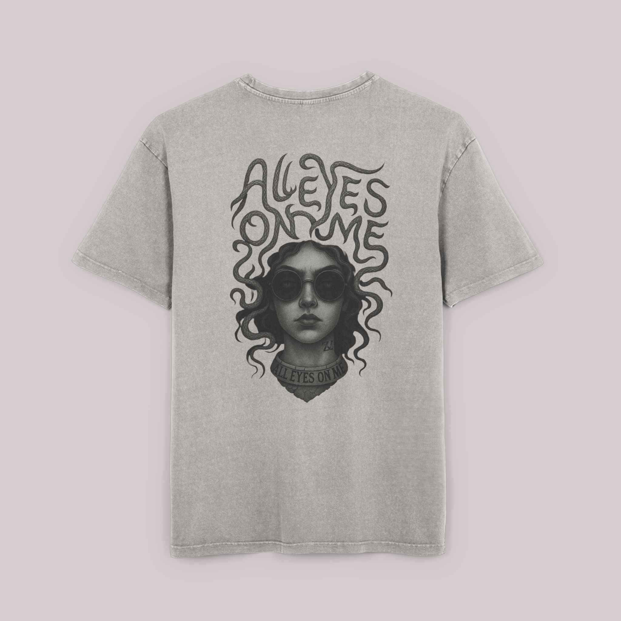 Medusa All Eyes On Me Shirt | Oversized Mythology Streetwear