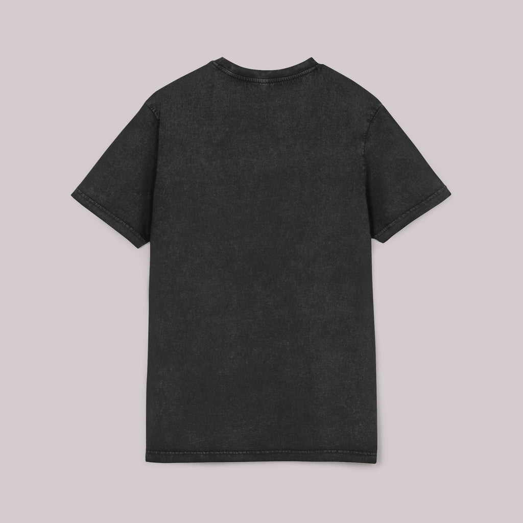 Protect Your Vibe - Acid Wash Black Tee