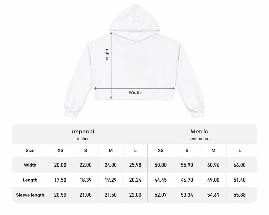 Good Vibes - Crop Hoodie