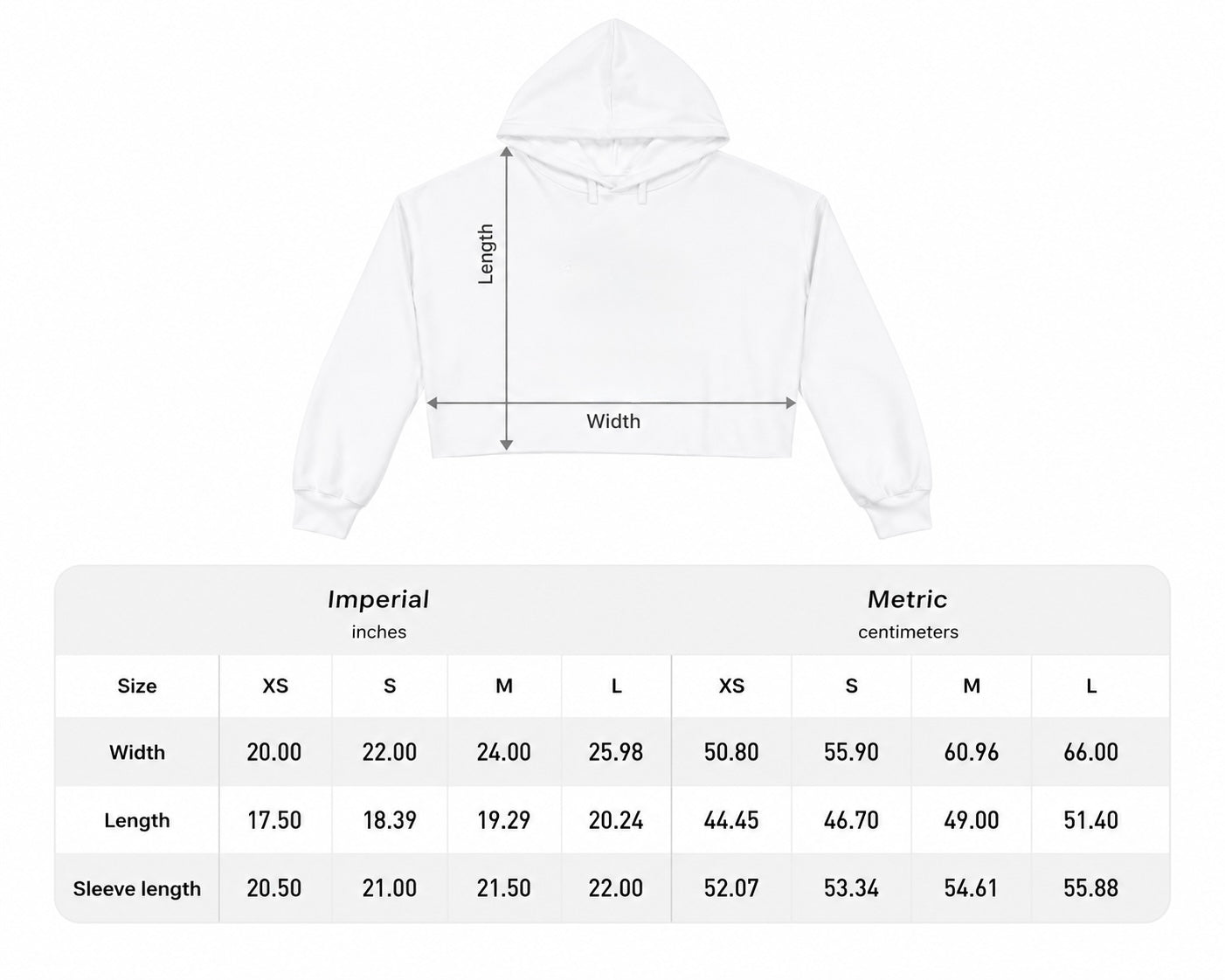 Good Vibes - Crop Hoodie