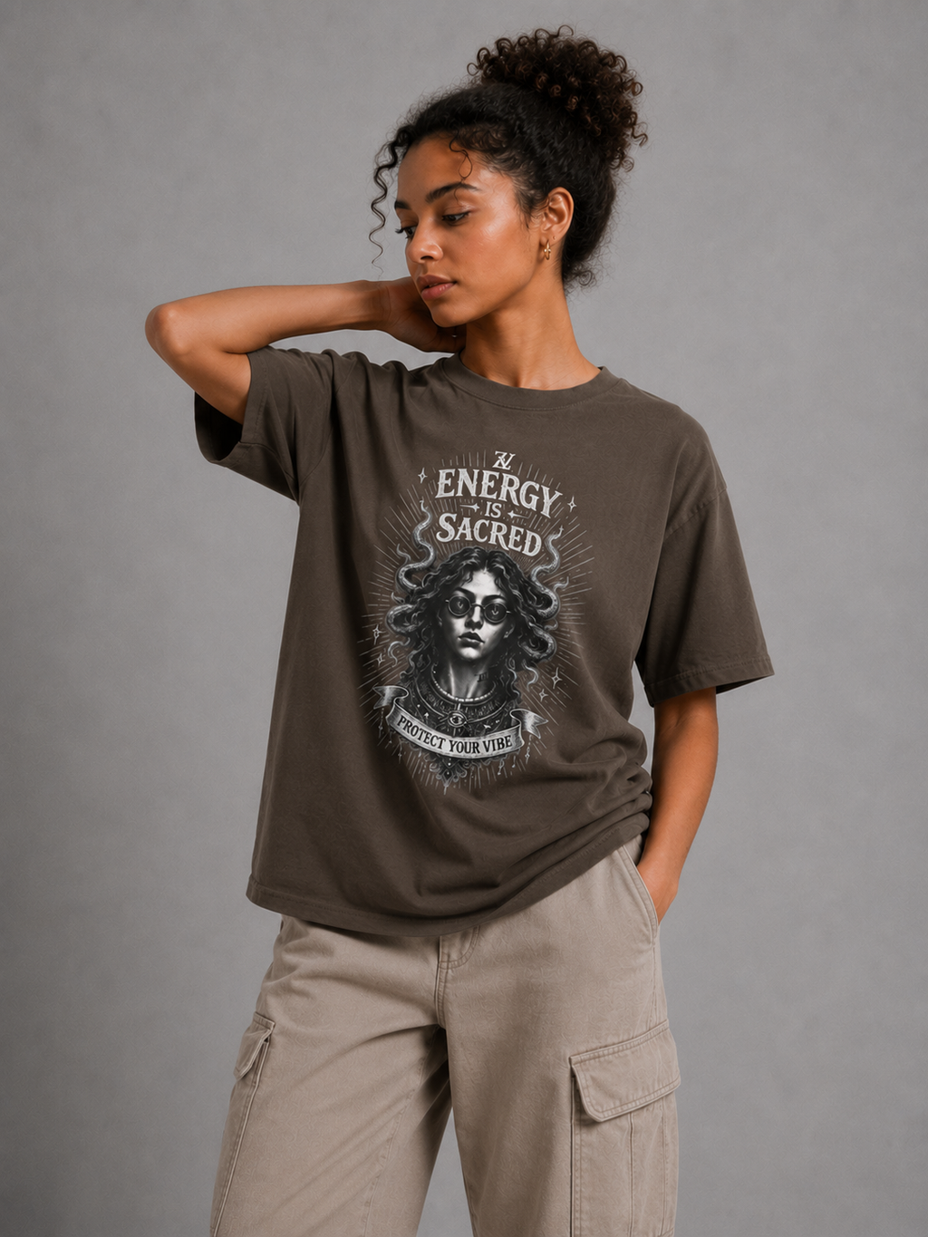 Energy is sacred - Faded T