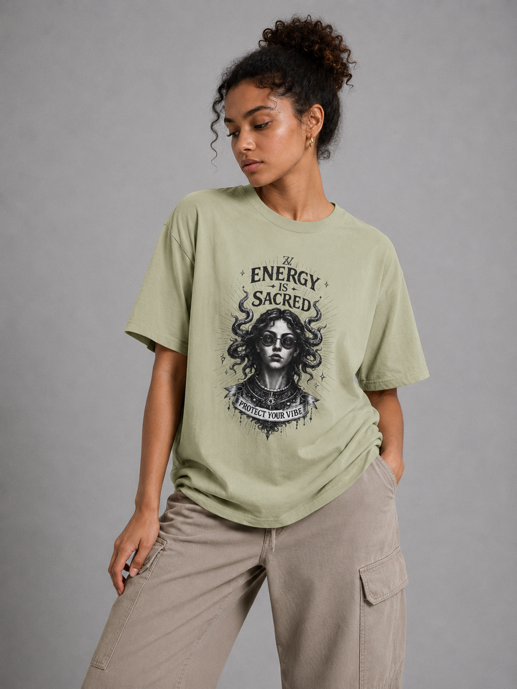 Energy is sacred - Faded T