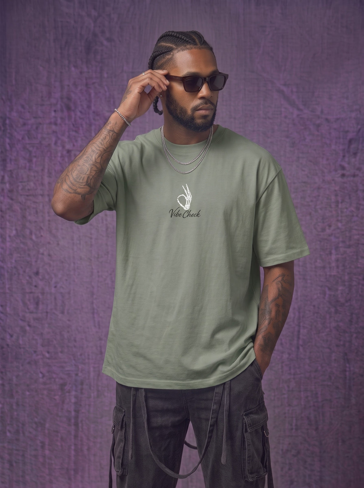 Pls don't kill my vibe Oversized Tee