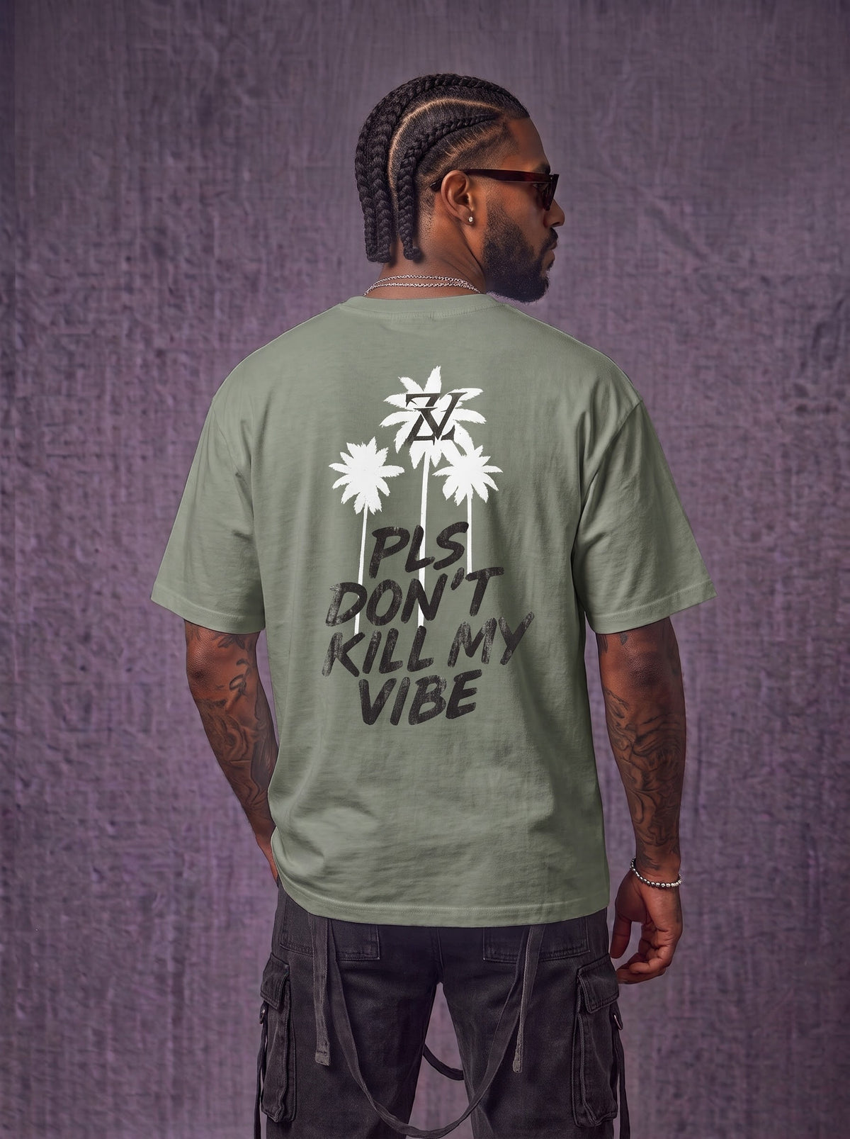 Pls don't kill my vibe Oversized Tee