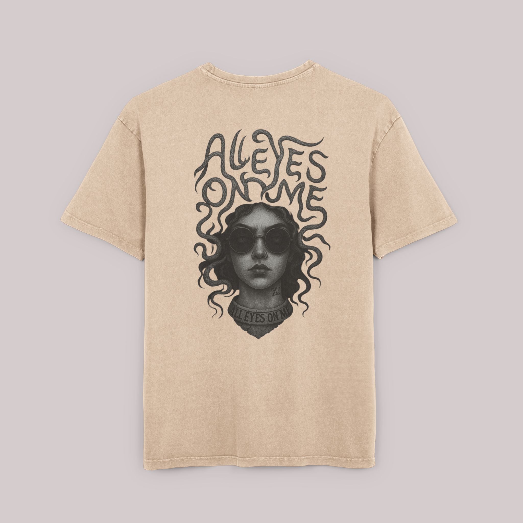 Medusa All Eyes On Me Shirt | Oversized Mythology Streetwear