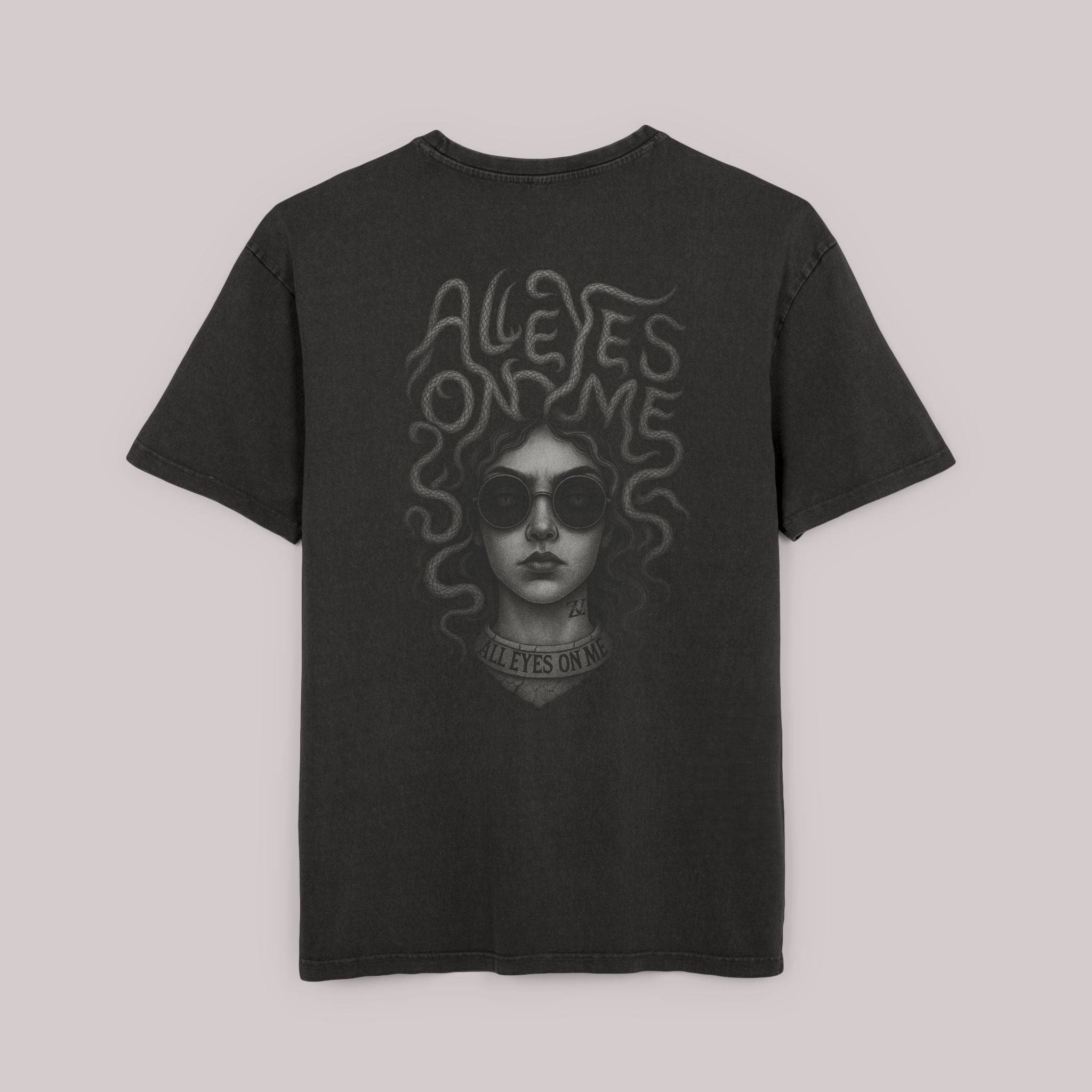 Medusa All Eyes On Me Shirt | Oversized Mythology Streetwear