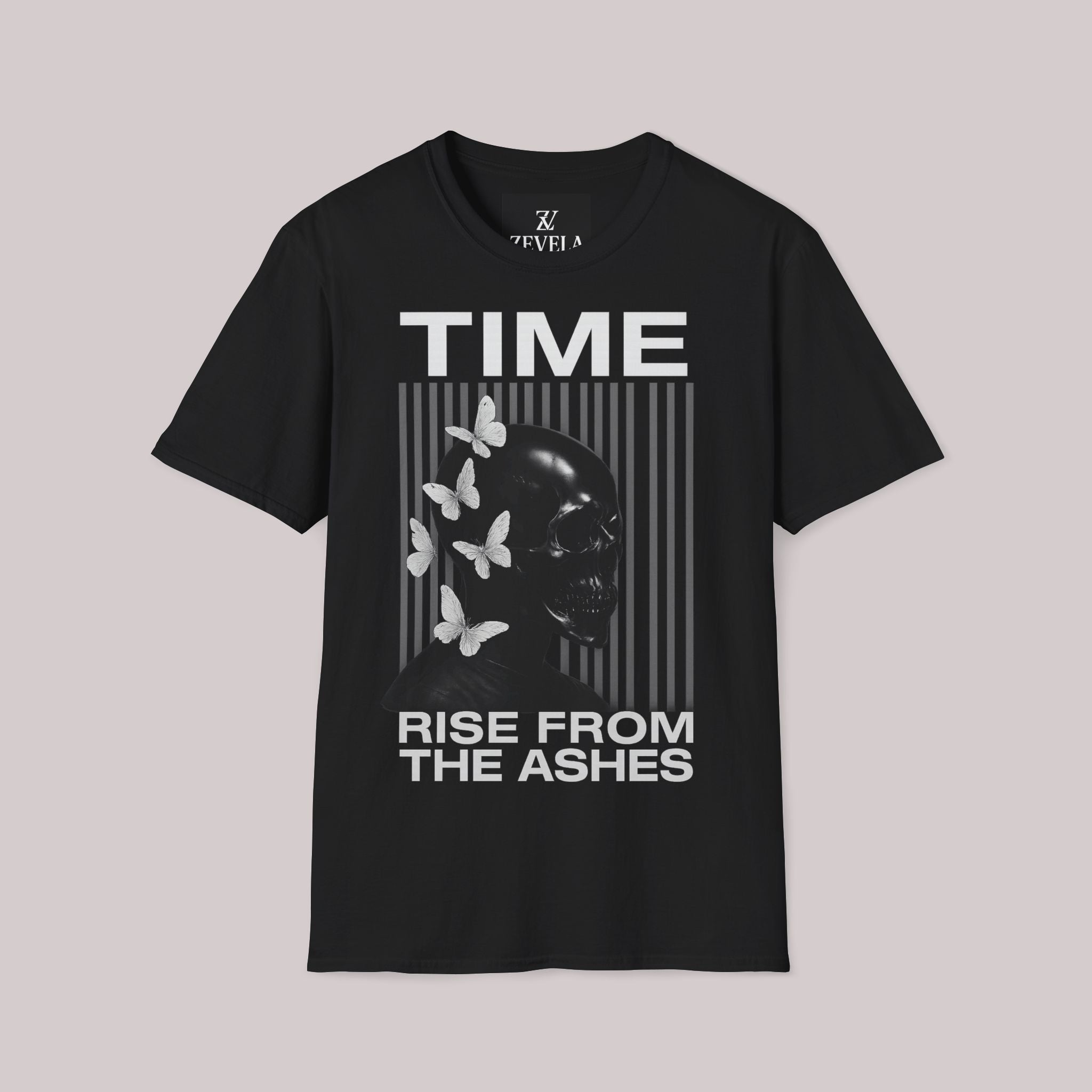 Rise From The Ashes Black and White T