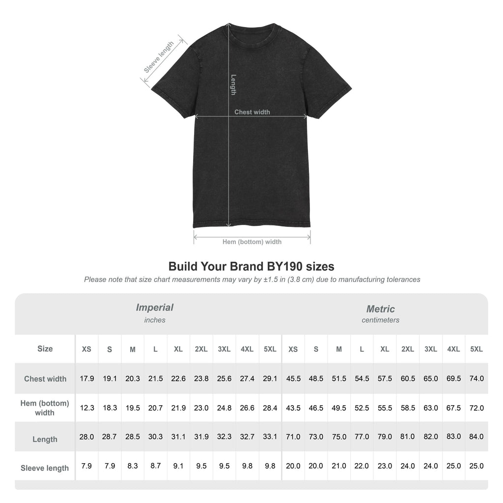 Protect Your Vibe - Acid Wash Black Tee
