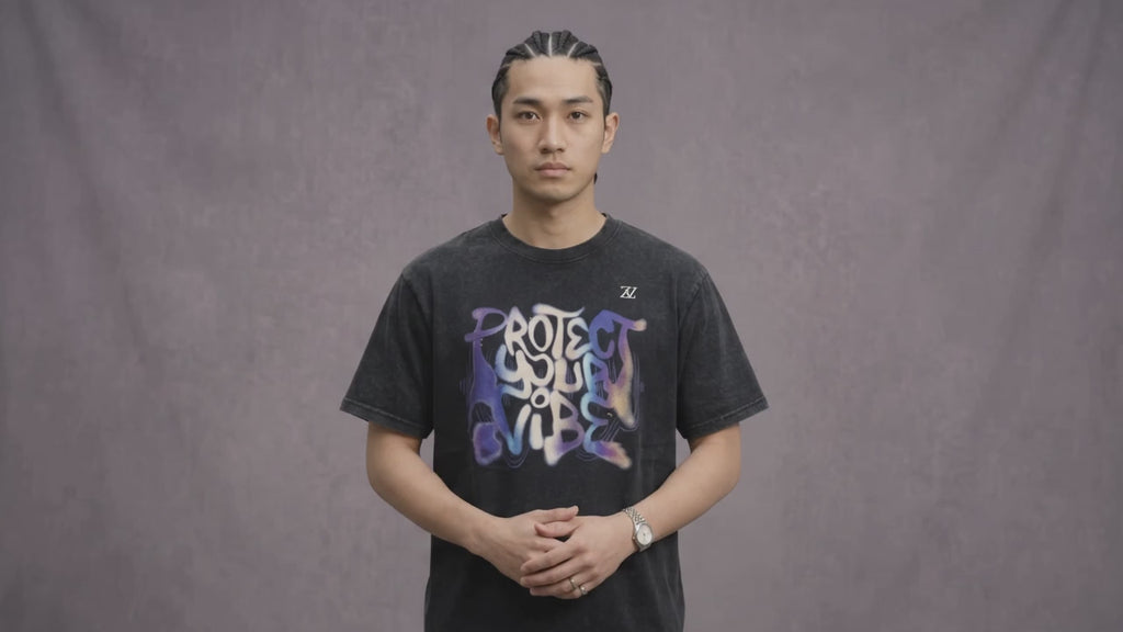Protect Your Vibe Neon Aura – Acid Wash