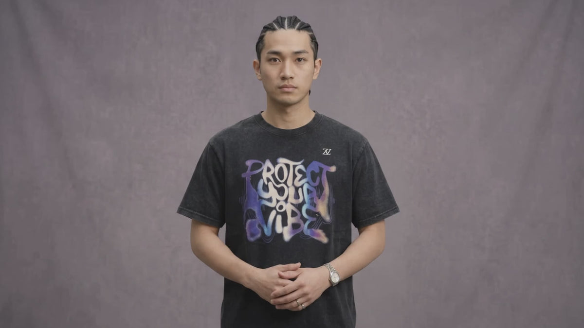 Protect Your Vibe Neon Aura – Acid Wash